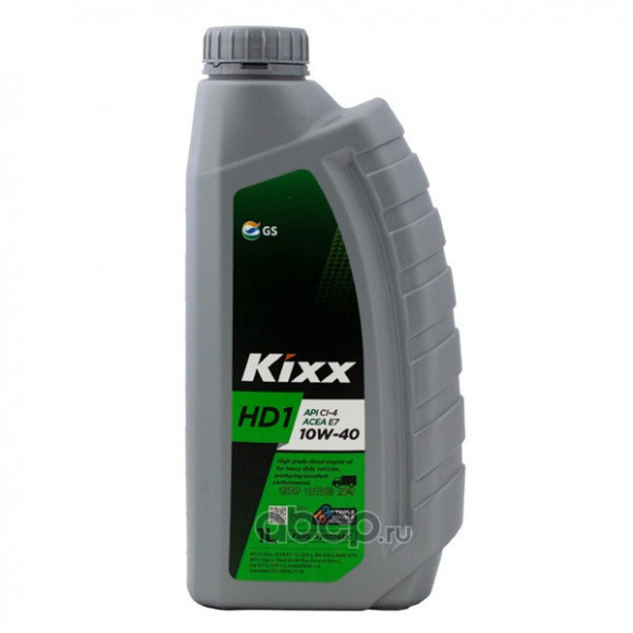 Масло моторное Kixx HD1 CI-4 10W-40 (D1) /1л синтетика