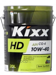 Масло моторное Kixx HD CG-4 10W-40 (Dynamic) /20л полусинтетика