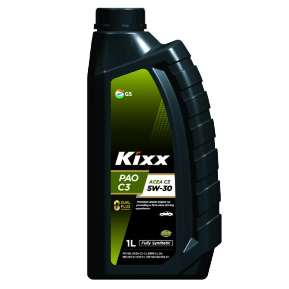 Масло моторное Kixx PAO C3 5W-30 /1л синтетика