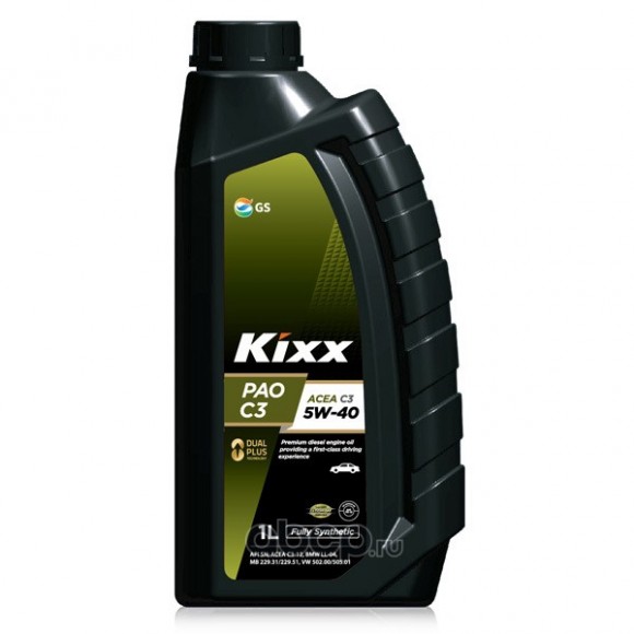 Масло моторное Kixx PAO C3 5W-40 /1л синтетика
