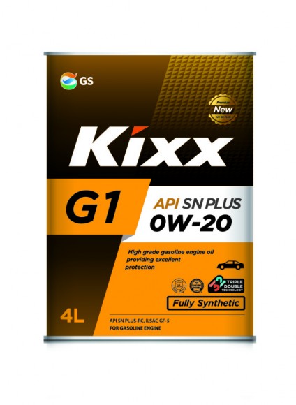 Масло моторное Kixx G1 SN Plus 0W-20 / 4 л
