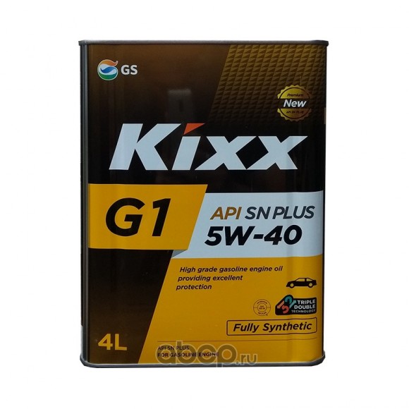 Масло синтетика Kixx 5W-40, синтетика 4л