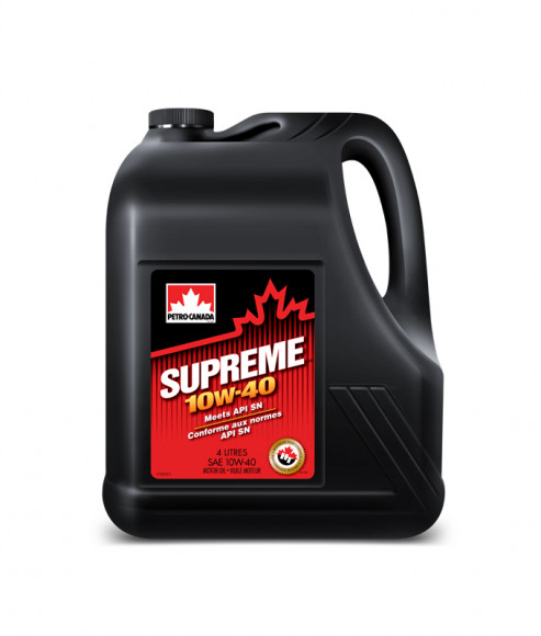 Моторное масло для бензиновых двигателей Petro-Canada SUPREME 10W-40 (12*1 л)