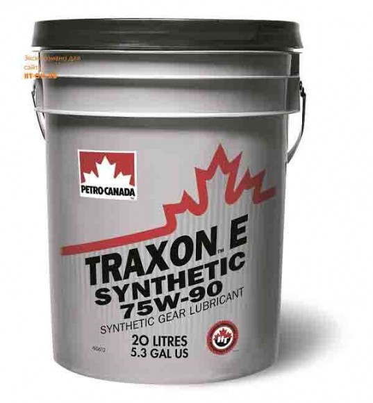 Трансмиссионное масло для МКПП Petro-Canada TRAXON SYNTHETIC 75W-90 (20 л)
