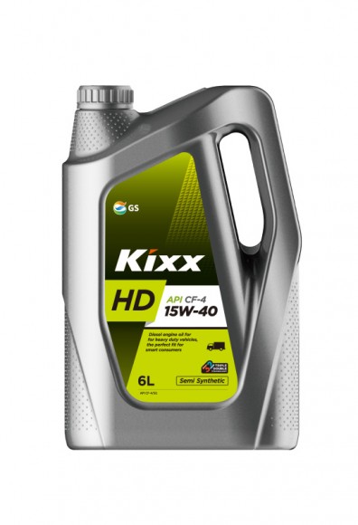Масло моторное Kixx HD CF-4 15W-40 (Dynamic) /6л полусинтетика